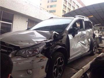 西安大货车最新爆料新闻,多车连环相撞，救援现场直击